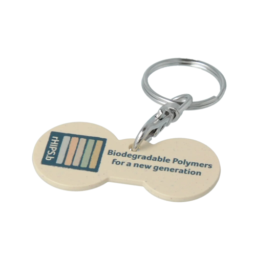 rHIPS.b Multi Euro Trolley Stick Keyring